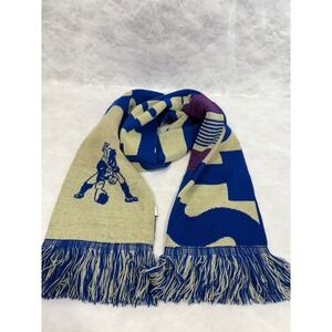 Forever Collectibles New England Patriots Knit Scarf Blue Red Pat Patriot 1960